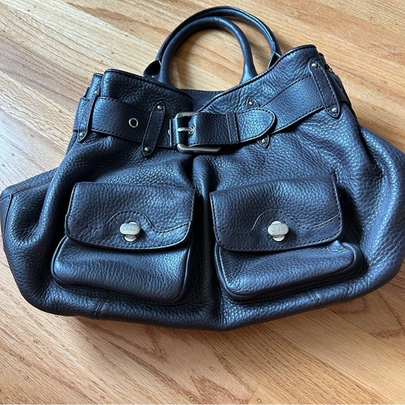 LAST CHANCE - Cole Haan Black leather boho handbag - Picture 13 of 13